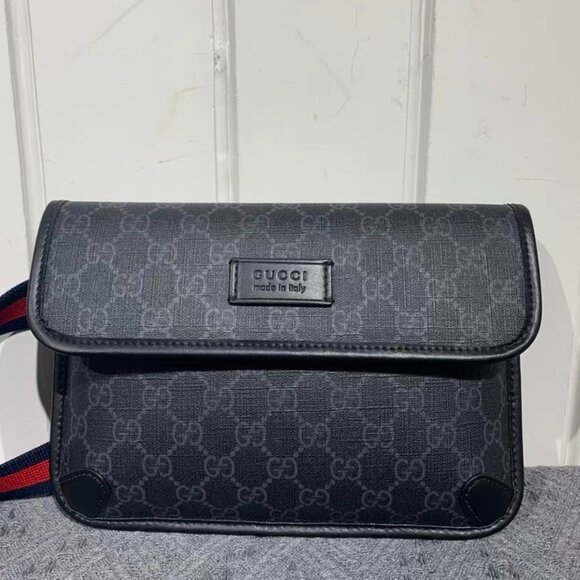 Gucci crossbody bag gray - Picture 1 of 4